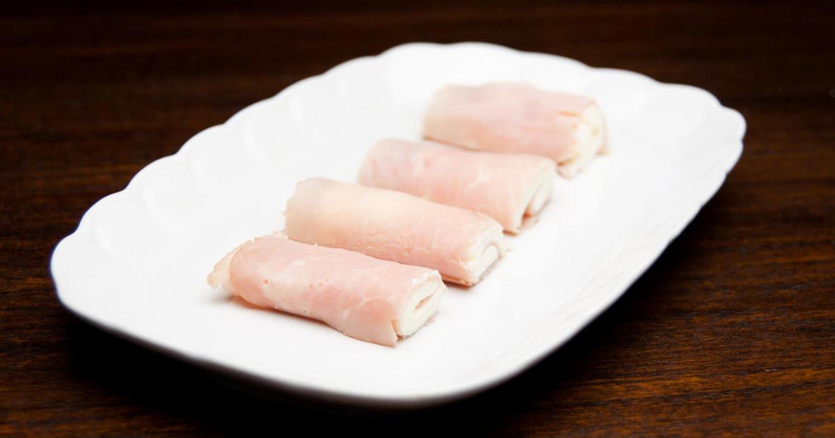 Roulés au jambon et Tartare Roulés au jambon et Tartare