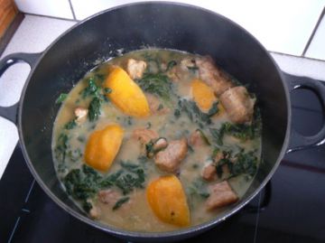 Porc au citron et crème fraiche