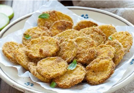 Courgettes Panées Légères Courgettes Panées Légères