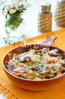 Gratin de pommes de terre champignon Gratin de pommes de terre champignon