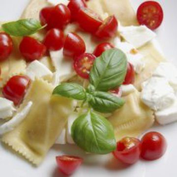 Gratin de Ravioli à la Mozzarella Gratin de Ravioli à la Mozzarella