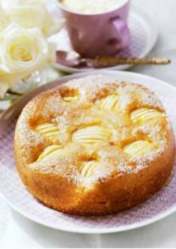 Gâteau aux pommes et au citron
