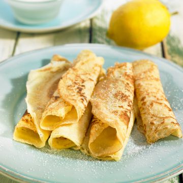 Pâte à crêpes légère