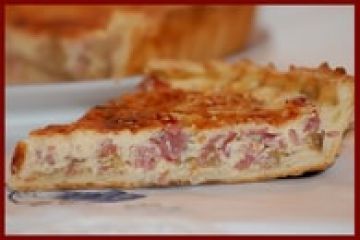 Tarte aux endives et bacon