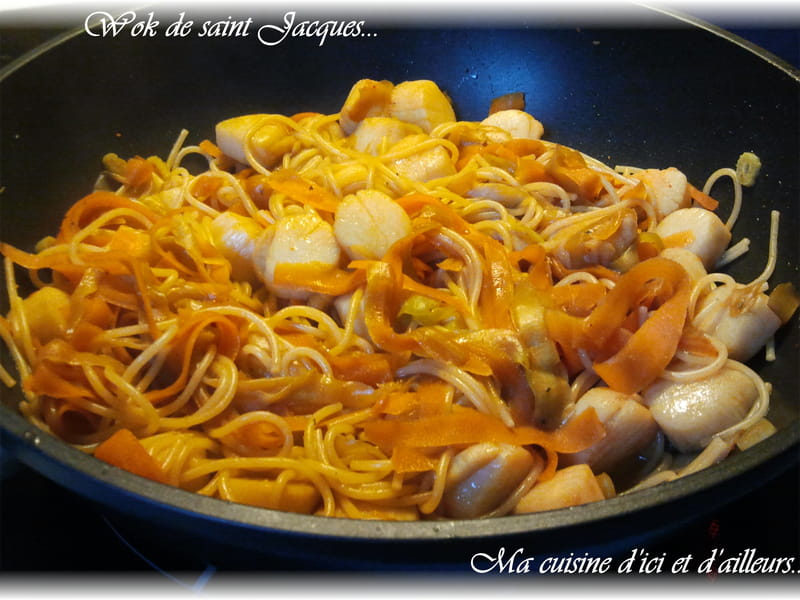 Wok de Saint-Jacques Wok de Saint-Jacques