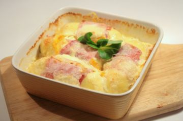 Gratin de quenelles sauce fromage Gratin de quenelles sauce fromage