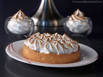 Tarte au citron meringuée Tarte au citron meringuée