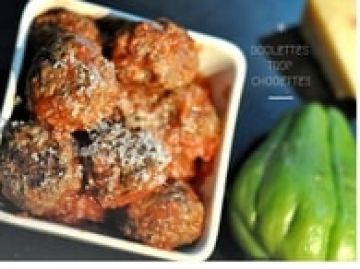 Boulettes de boeuf au parmesan