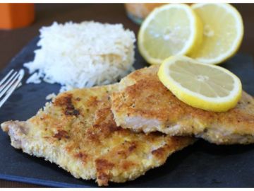 Escalopes de veau à la milanaise Escalopes de veau à la milanaise