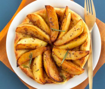 Tatin de Charlotte aux graines de moutarde Tatin de Charlotte aux graines de moutarde