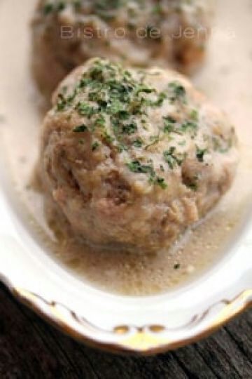 Spaghettis aux boulettes au bouillon de legumes Spaghettis aux boulettes au bouillon de legumes