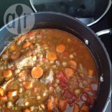 Soupe marocaine au veau et aux lentilles Soupe marocaine au veau et aux lentilles