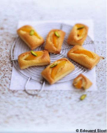 Financiers abricots  et huile d’olive  