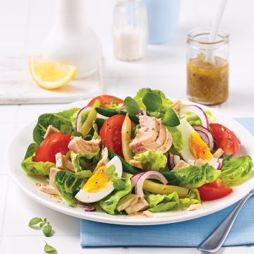 Salade niçoise au thon Salade niçoise au thon