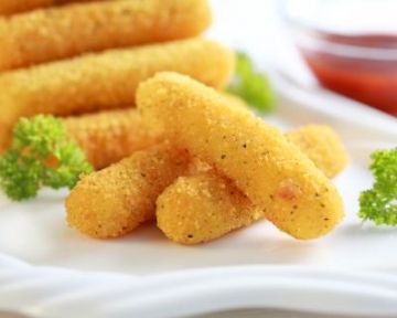 Bâtonnets de mozzarella frits Bâtonnets de mozzarella frits