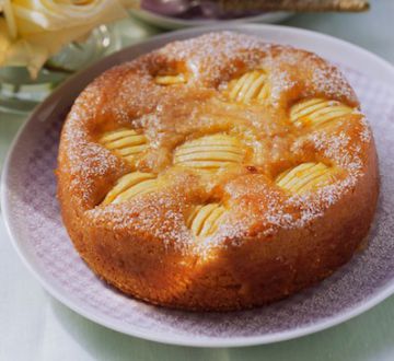 Gâteau aux pommes et au citron  de grand-mère
