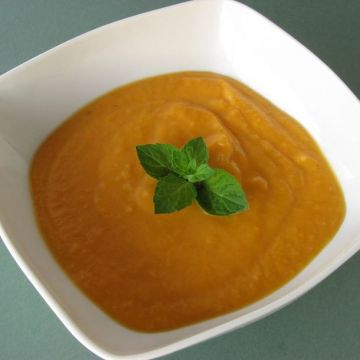 Soupe froide de patates douces Soupe froide de patates douces