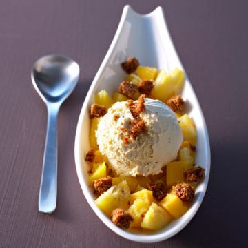 Salade de mangue et d’ananas