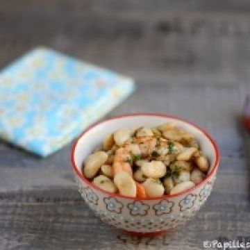 Salade de haricots Tarbais aux crevettes roses » Salade de haricots Tarbais aux crevettes roses »