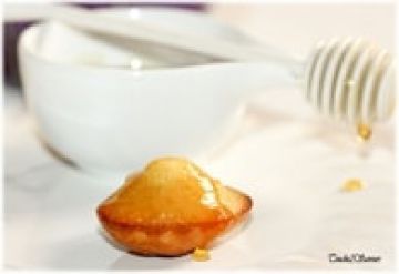 Mini madeleines yaourt miel