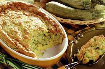 Soufflé de courgettes été Soufflé de courgettes été