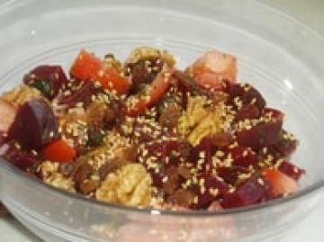 Betteraves rouges en salade Betteraves rouges en salade