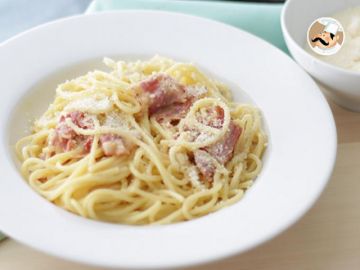 Pâtes à la carbonara, la vraie recette ! Pâtes à la carbonara, la vraie recette !