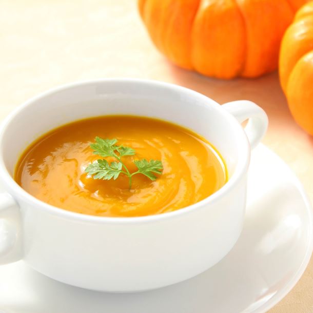 Velouté de potimarron aux châtaignes Velouté de potimarron aux châtaignes