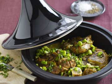 Veau aux fèves et à la menthe Veau aux fèves et à la menthe