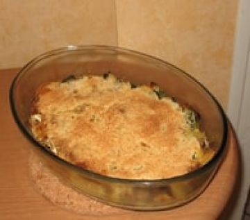 Gratin poireaux-champignons au fromage blanc Gratin poireaux-champignons au fromage blanc