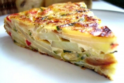 Tortilla aux légumes Tortilla aux légumes