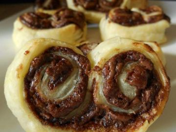 Palmiers feuilletés au nutella ®
