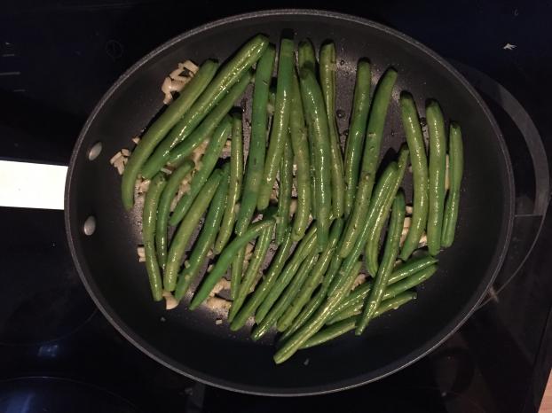 Haricots verts à l'ail Haricots verts à l'ail