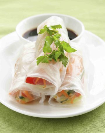 Rouleaux de printemps au poulet minceur Rouleaux de printemps au poulet minceur