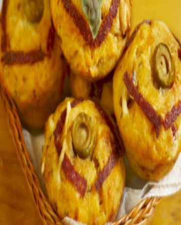 Muffins au camembert et au bacon Muffins au camembert et au bacon