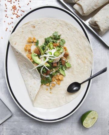 Burritos aux patates douces Burritos aux patates douces