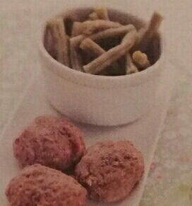 VG * Boulettes de haricots rouges et petits legumes2 VG * Boulettes de haricots rouges et petits legumes2