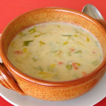 Soupe à la bière et au cheddar Soupe à la bière et au cheddar
