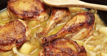 Pintade aux pommes Pintade aux pommes