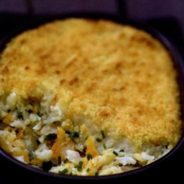 Parmentier de cabillaud et haddock Parmentier de cabillaud et haddock