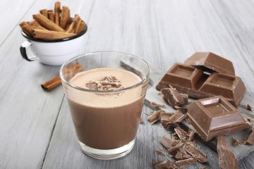 Smoothie tendresse au chocolat, café et moka Smoothie tendresse au chocolat, café et moka
