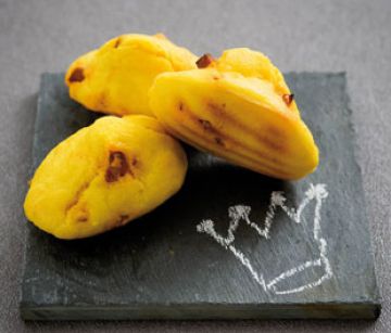 Madeleines au chorizo et safran Madeleines au chorizo et safran