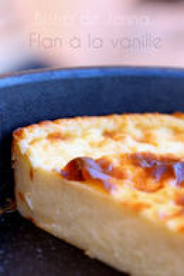Flan à la vanille Flan à la vanille