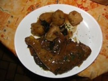 Poulet aux champignons Poulet aux champignons