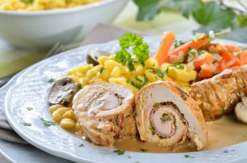 Paupiette de dinde au jambon Paupiette de dinde au jambon