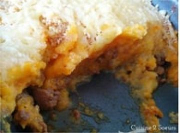 Hachis parmentier à la purée de carottes Hachis parmentier à la purée de carottes