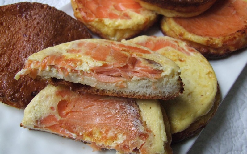 Croque-quiches au saumon Croque-quiches au saumon