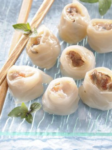 Bouchées vapeur porc-crevettes Bouchées vapeur porc-crevettes