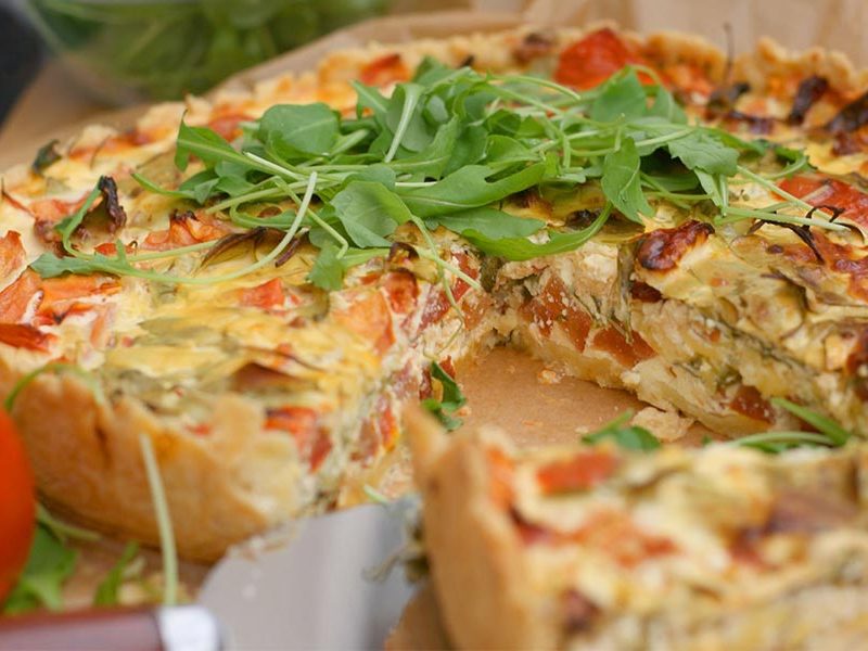 Quiche provençale au Thermomix Quiche provençale au Thermomix