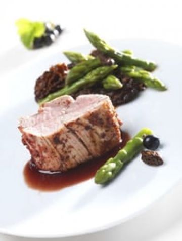 Filet de veau cuit à basse température à la moutarde Filet de veau cuit à basse température à la moutarde
